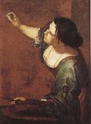 Artemisia  Gentileschi Sjalvportratt as allegory over maleriet